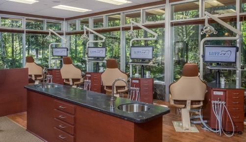 Luff Orthodontics treatment area